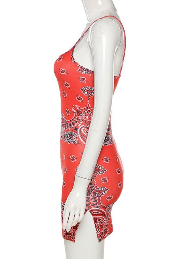 Bandana Bodycon Mini Dress CHARMING BUNNY Bandana Bodycon Mini Dress CHARMING BUNNY